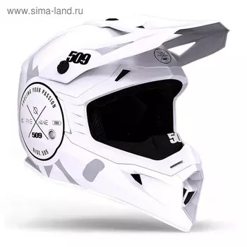 Шлем 509 Altitude Fidlock, размер XS, белый, серый