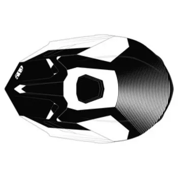 Шлем 509 Delta R4 Fidlock®, размер XS, белый, чёрный