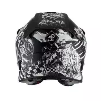 Шлем кроссовый O’NEAL 5Series RIDER цвет черный/белый, размер XL