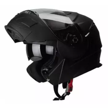 Шлем модуляр ZS-3020 черный матовый, XL