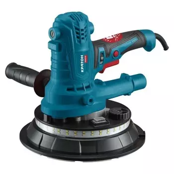 Шлифмашина эксцентриковая Кратон WS-1000, 1 кВт, 2700 об/мин, подошва 180 мм, кабель 3.5 м