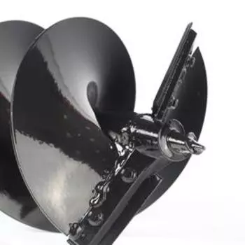 Шнек для бензобура PATRIOT D200B, 200х800, двухзаходной, сменные ножи