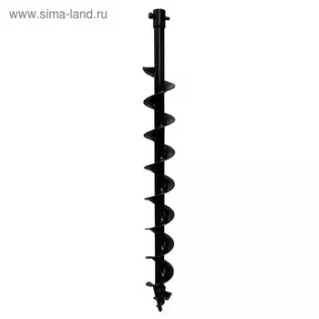 Шнек для мотобура ADA Drill 80 А00454, 800 мм, d=80 мм, внутренний диаметр крепления 20 мм