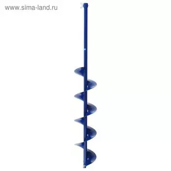 Шнек "Патриот", под шуруповёрт, без адаптера, 150 мм, лезвие, чехол, молоточек, набор