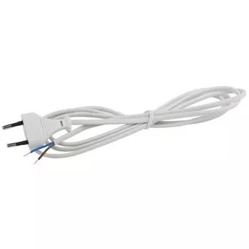 Шнур для бра 1.8м ШВВП 2х0.5 бел. UX-ШВВП-1.8m-W ЭРА Б0044069