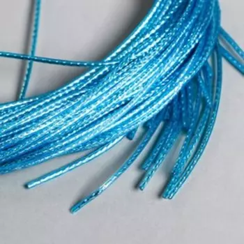 Шнур для рукоделия "Zlatka" d 1.5 мм, L 1 м, №03 голубой