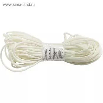 Шнур хозяйственный "Сибртех", D = 6 мм, L = 25 м, полиэфирный