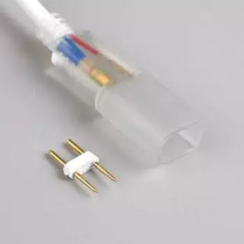 Шнур питания для неона 8x16/18 мм, до 50 метров, 220V