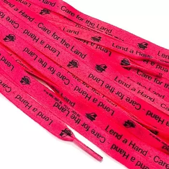 Шнур плоский Lead a Hand, размер 130 см, цвет розовый