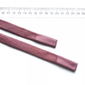 Шнур плоский, размер 130 см, ширина 1,5 см
