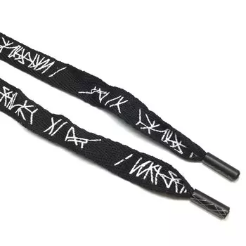 Шнур плоский, размер 135 см, ширина 1,5 см