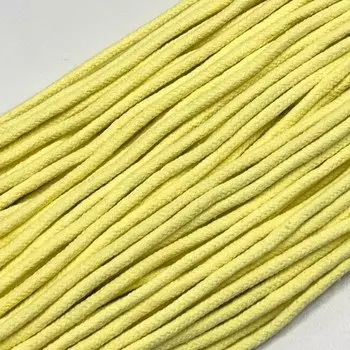 Шнур с наполнителем, цвет лимонный