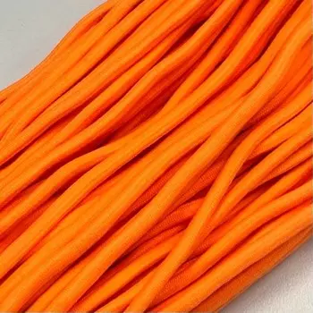 Шнур с наполнителем, цвет оранжевый