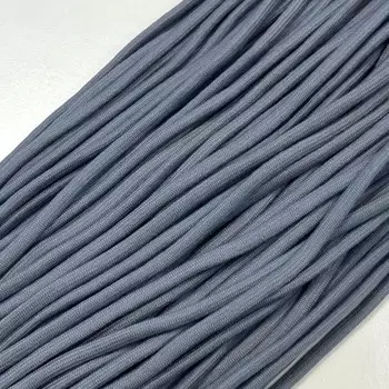 Шнур с наполнителем, цвет серый