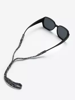 Шнурок для очков на шею 62 см, серый
