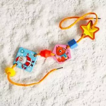 Шнуровка с бусинами