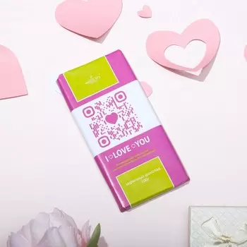 Шоколад молочный «Код любви», 100 г