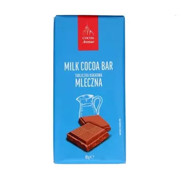 Шоколад молочный Milk cocoa bar, 85 г