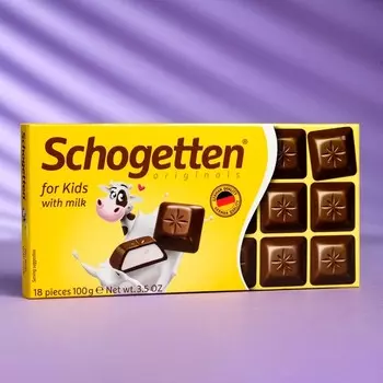 Шоколад Schogetten For Kids 100 г