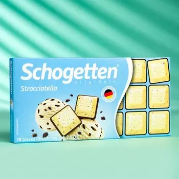 Шоколад Schogetten Straciatella, 100 г