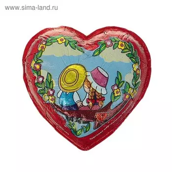 Шоколадная фигура "Сердце романтика", 50 г