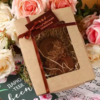 Бельгийский шоколад, «8 марта. Нарциссы», 80 г