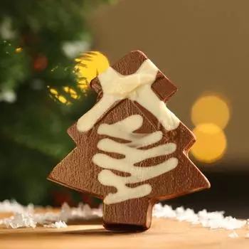 Шоколадная игрушка елочная "Елочка", 25 г