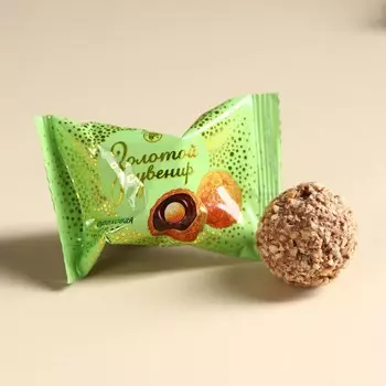 Шоколадные конфеты в упаковке-конфете «Сказочного счастья», вкус: орех, 150 г.