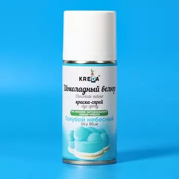 Шоколадный велюр «Голубой небесный», 210 мл