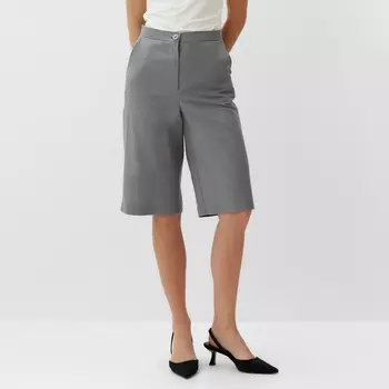 Бермуды женские MINAKU: Safari, серые, размер 46