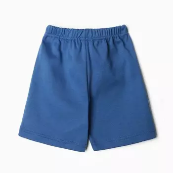 Шорты детские, цвет индиго , рост 68 см