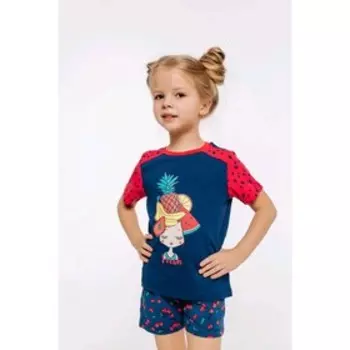 Шорты для девочек, рост 98 см, цвет мультиколор