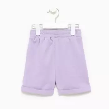 Шорты для девочки, цвет сиреневый, рост 104см