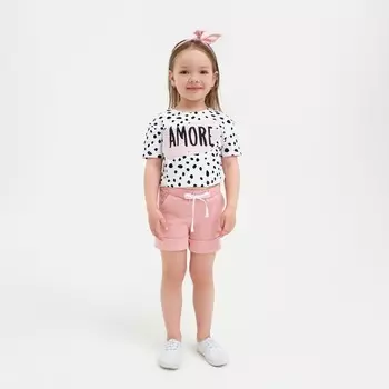 Шорты для девочки KAFTAN Amore, размер 32 (110-116 см)