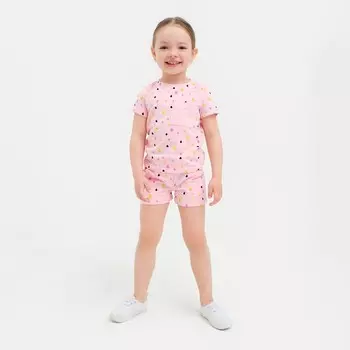 Шорты для девочки с рюшей KAFTAN "Unicorn", размер 32 (110-116)