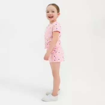 Шорты для девочки с рюшей KAFTAN "Unicorn", размер 28 (86-92)