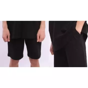 Шорты для мальчика, рост 110 см, цвет чёрный