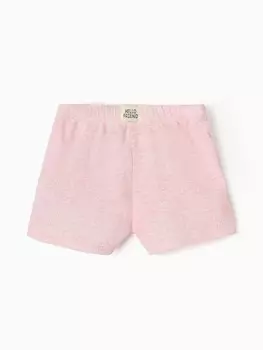 Шорты Крошка Я Melange, рост 74-80, розовые