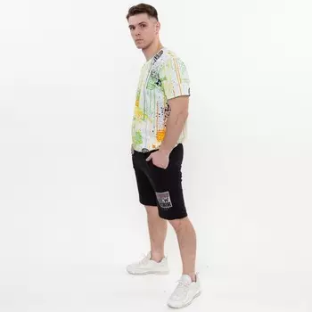 Шорты мужские, цвет чёрный, размер 54