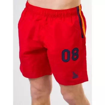 Шорты мужские Isee, размер 52, цвет красный