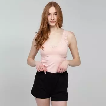 Шорты женские Basic, цвет чёрный, размер 46