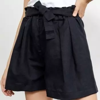 Шорты женские цвет черный, размер 46