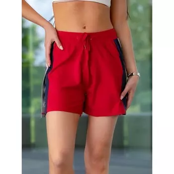 Шорты женские Isee, размер 46 см, цвет красный