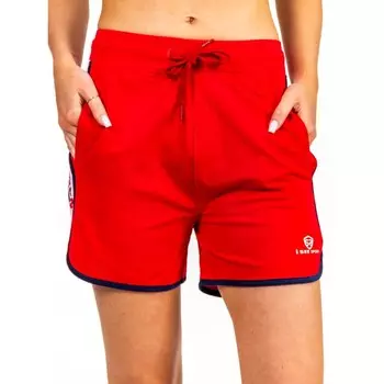 Шорты женские Isee, размер 48 см, цвет красный