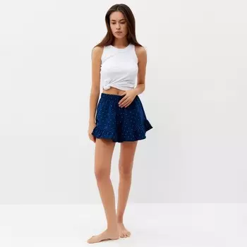 Шорты женские KAFTAN «Горошек», размер 48-50, синие