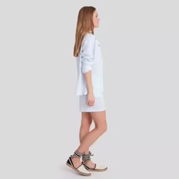 Шорты женские MINAKU: Enjoy, светло-голубые, размер 42