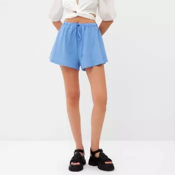 Шорты женские MIST Summer time, голубые, размер 48