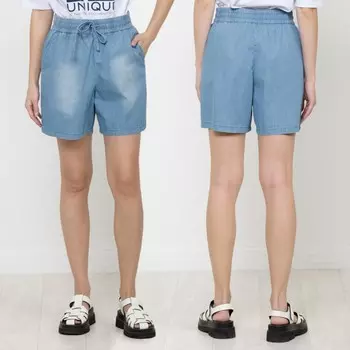 Шорты женские, размер L, цвет голубой