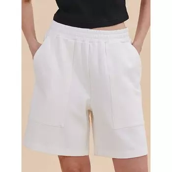 Шорты женские, размер XL, цвет белый