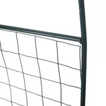 Шпалера, 187 × 50 × 1 см, металл, зелёная, «Сетка комбинированная»